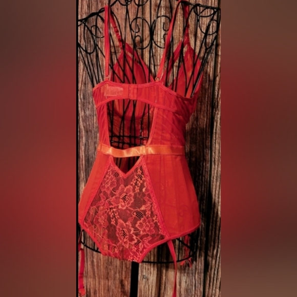 Leg Avenue Sheer Teddy - Picture 3 of 16